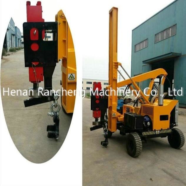 Ứng dụng điều khiển đống năng lượng mặt trời với động cơ 39KW 170 Cm Độ sâu khoan 2600 mm Độ cao đống