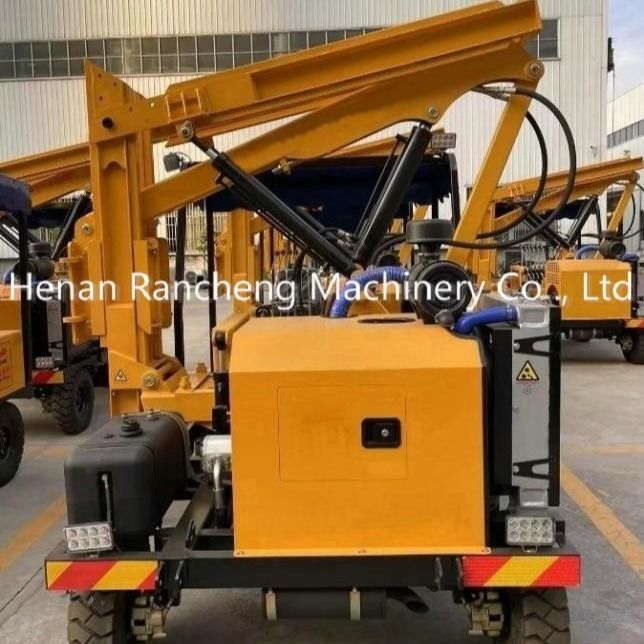 Ứng dụng điều khiển đống năng lượng mặt trời với động cơ 39KW 170 Cm Độ sâu khoan 2600 mm Độ cao đống