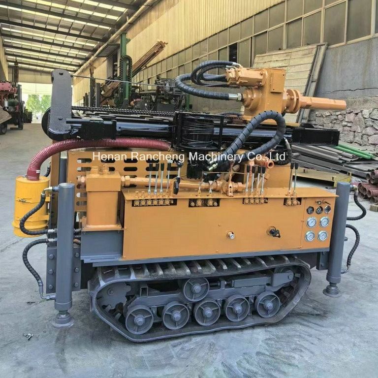 Máy khoan giếng nước thủy lực 150m Độ sâu 90-300mm Chiều kính với lực nâng 12T