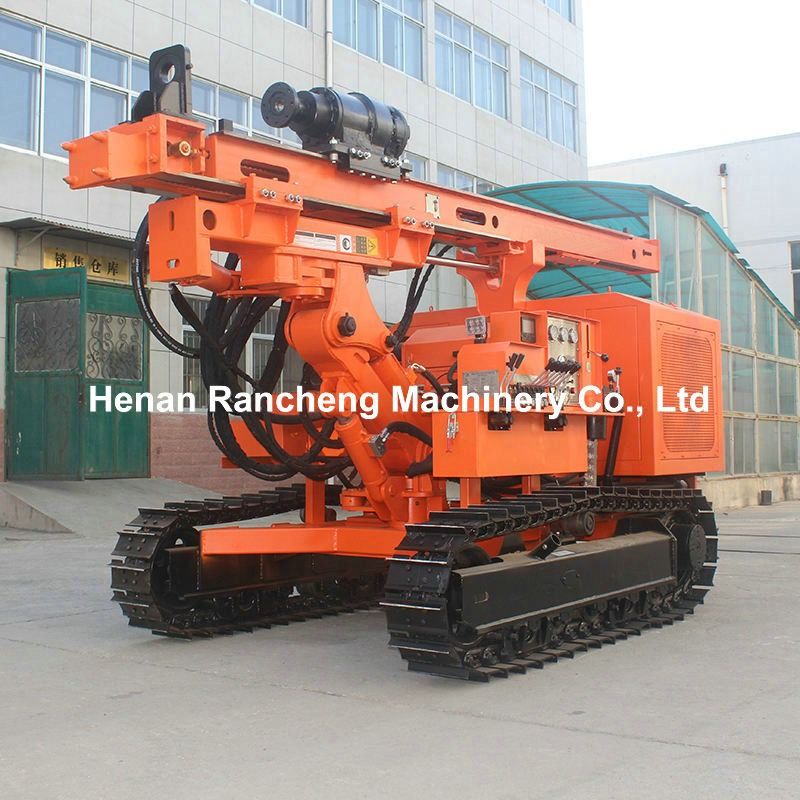 Máy điều khiển đống năng lượng mặt trời đa chức năng 30m / Máy điều khiển đống thủy lực cho neo đống