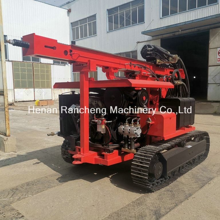 RC130Y Micro Pile Rig 400mm Bore Diameter Water Well Auger Pile DTH khoan