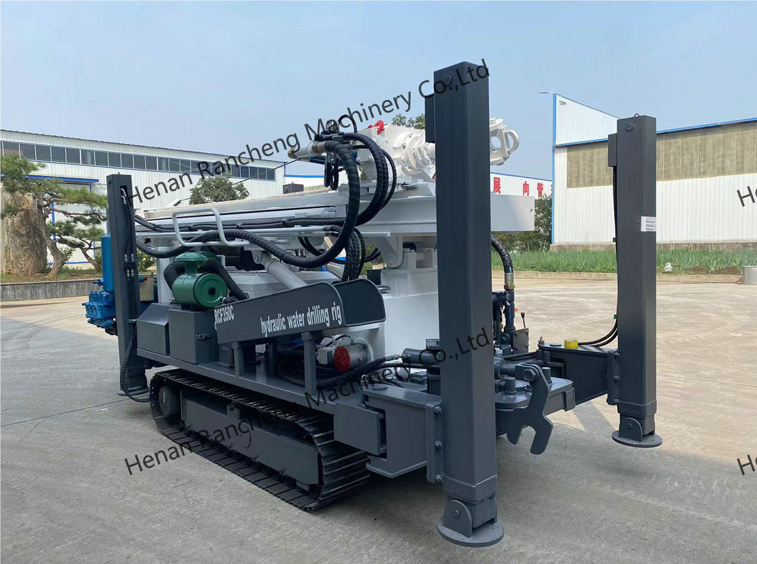 Máy khoan giếng nước sâu 1000m 105mm - 800mm Dia 179KW Deep Well Drilling Rig