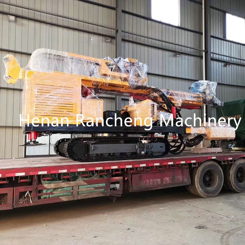 RCJ150RC Máy khoan máy kỹ sư thủy lực 150m Độ sâu khoan loại Crawler Máy khoan RC thủy lực