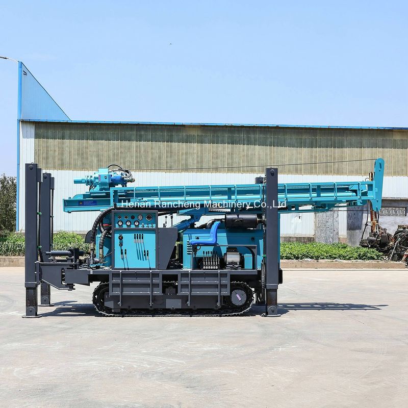 Độ sâu khoan 280m Máy khoan giếng nước đá sâu với động cơ 70KW