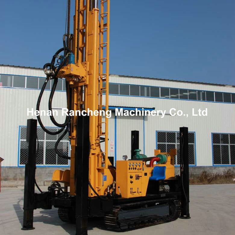Độ sâu 1000m giếng nước sâu giàn khoan thăm dò máy địa kỹ thuật với động cơ Cummins 194KW