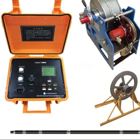 300m RCQ-2D Thiết bị khai thác lỗ khoan với JMZD-2D Sidewall Density Gamma Probe