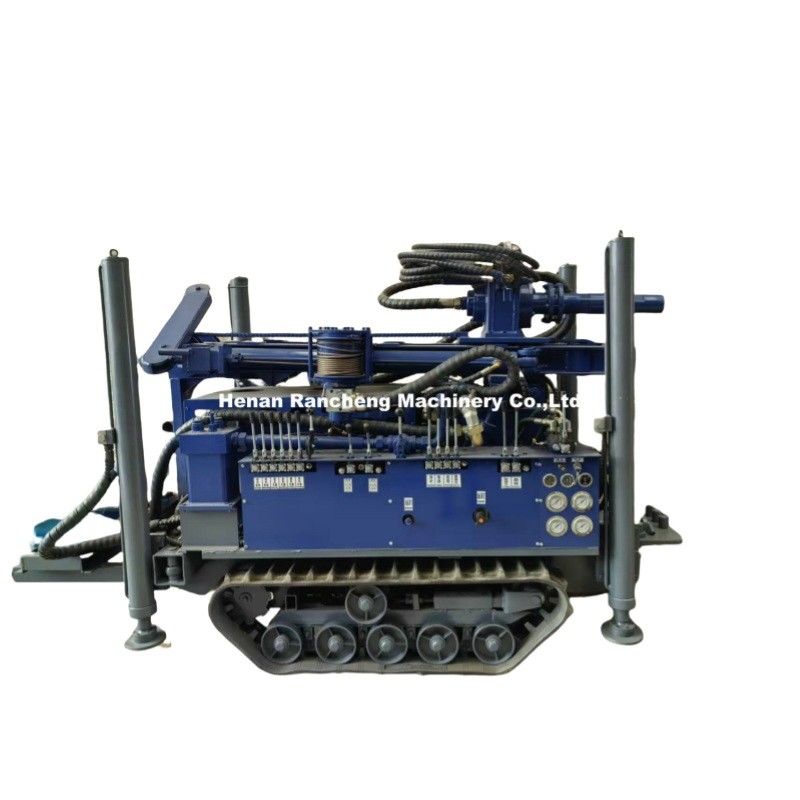 Độ sâu 180m Máy khoan Mini Crawler với động cơ diesel 77.3KW