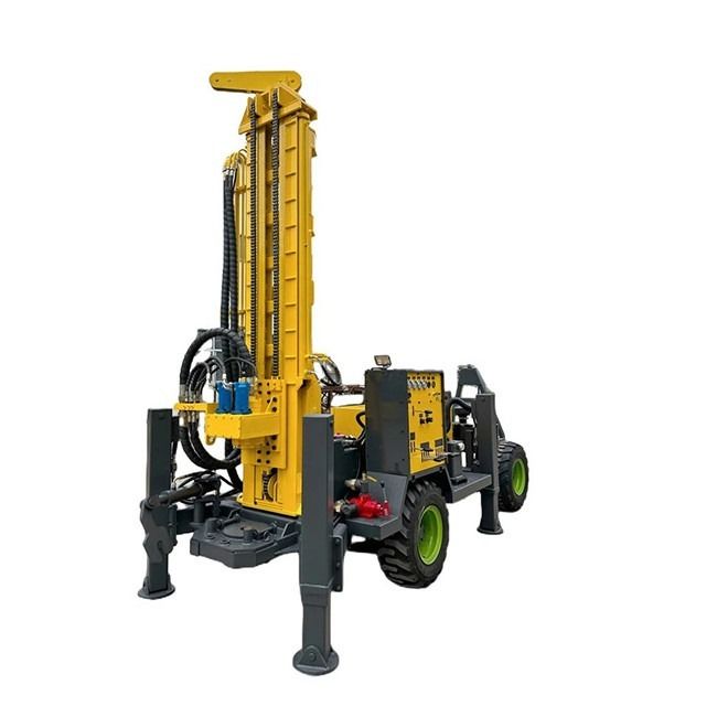 Đàn khoan nước 220m với động cơ Quanchai 65KW và lực nâng 13T