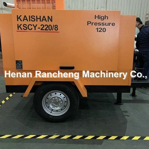 KSCY220/8 máy nén không khí 75HP động cơ diesel máy nén không khí di động