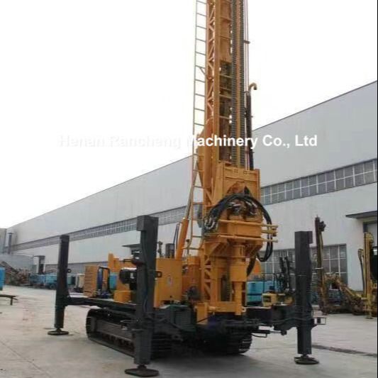 Độ sâu 1000m giếng nước sâu giàn khoan thăm dò máy địa kỹ thuật với động cơ Cummins 194KW