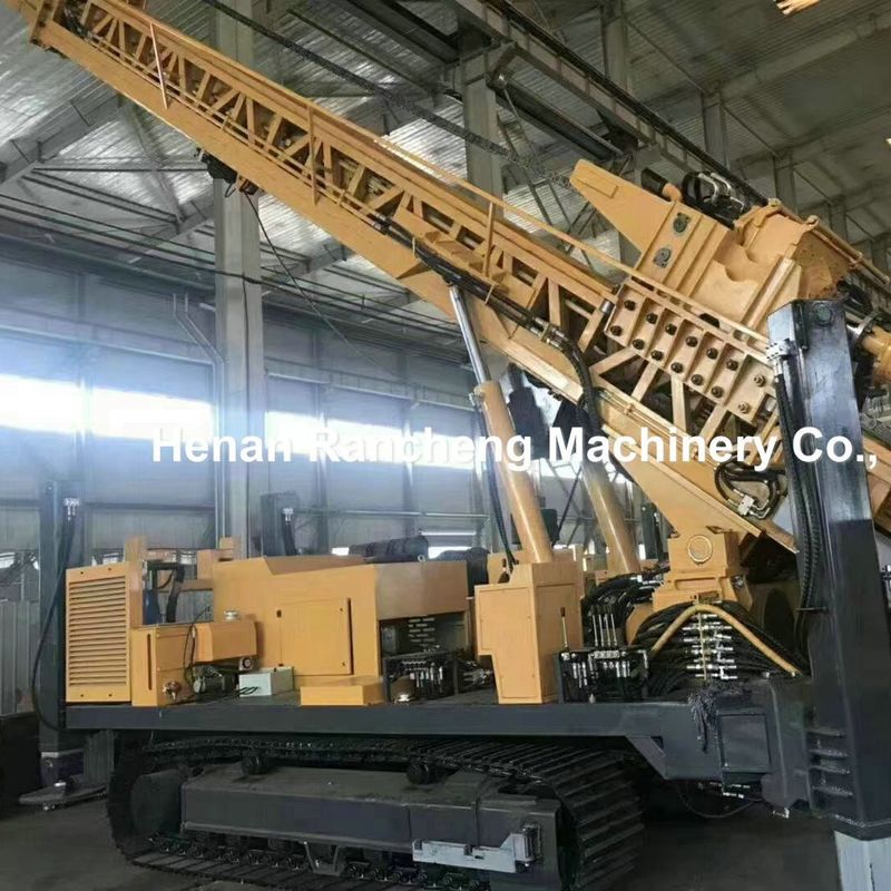 Độ sâu 1000m giếng nước sâu giàn khoan thăm dò máy địa kỹ thuật với động cơ Cummins 194KW