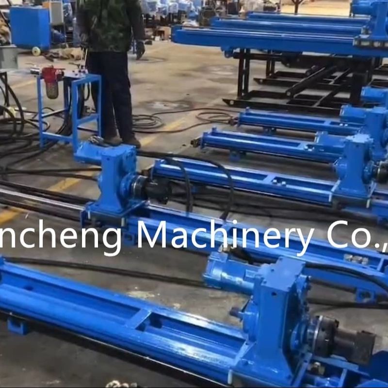 40-60m Split Type Hydraulic Anchor Drilling Rig Với lực kéo tối đa 25 KN