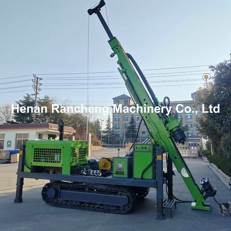 Độ sâu khoan tối đa 1200m Bộ khoan lõi thủy lực đầy đủ với động cơ diesel 92KW