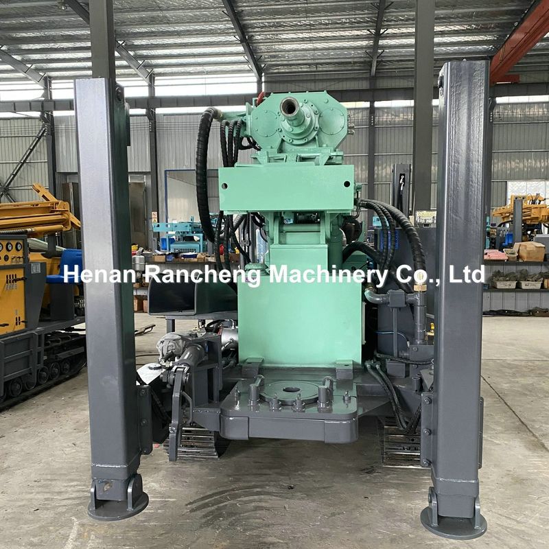 Độ sâu khoan 350m Máy khoan giếng nước với động cơ Yuchai 91KW