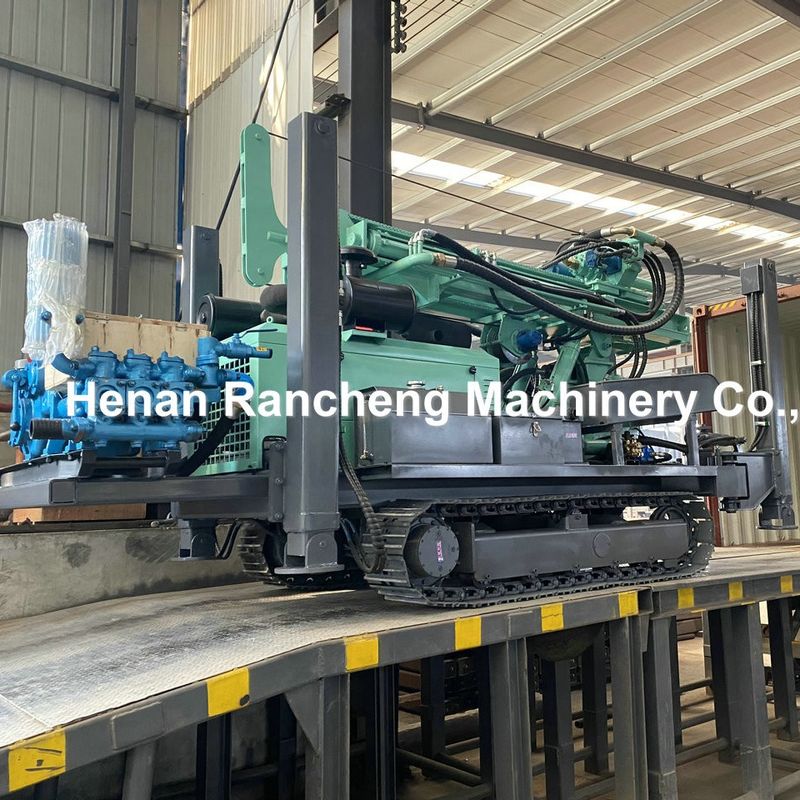 Độ sâu khoan 350m Máy khoan giếng nước với động cơ Yuchai 91KW