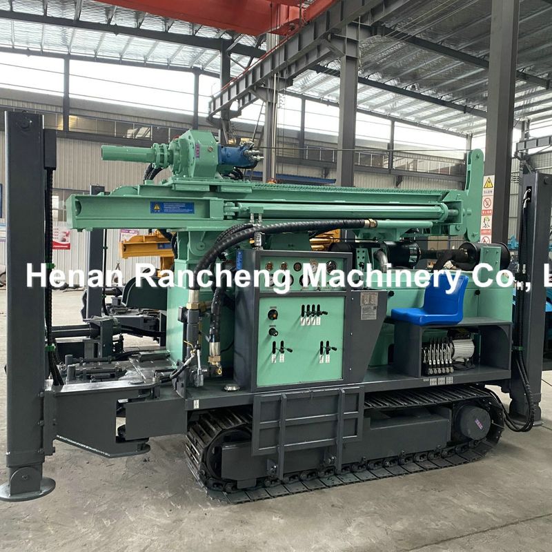 Độ sâu khoan 350m Máy khoan giếng nước với động cơ Yuchai 91KW