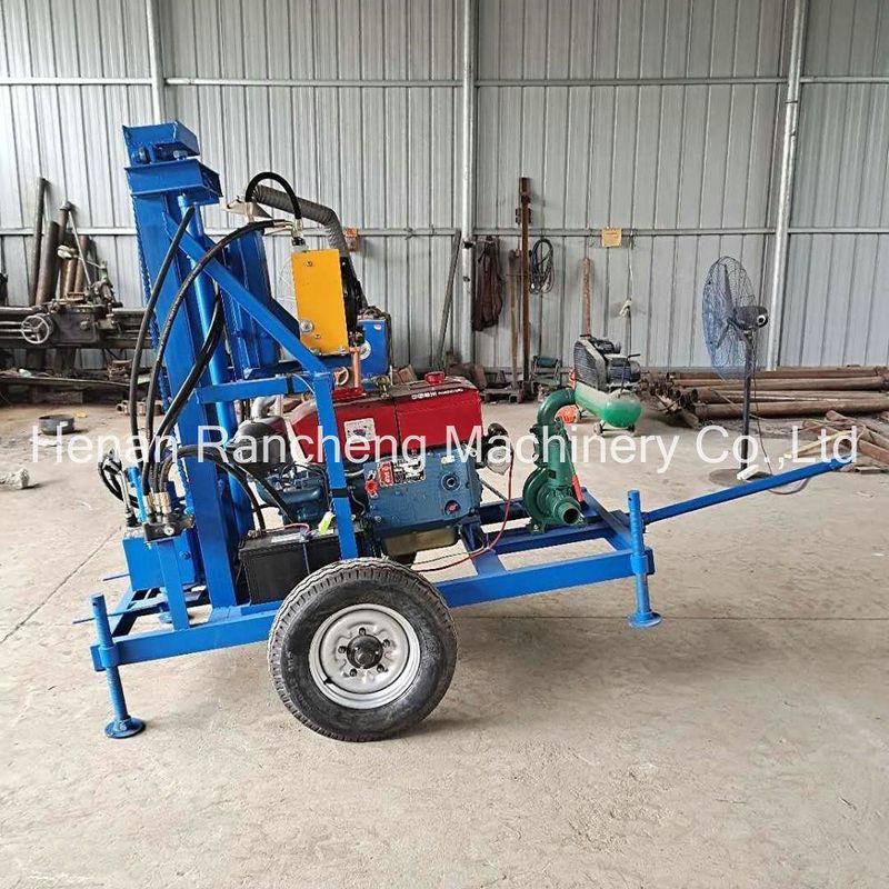 Máy khoan nước thủy lực sâu 150m với loại gõ và xoay