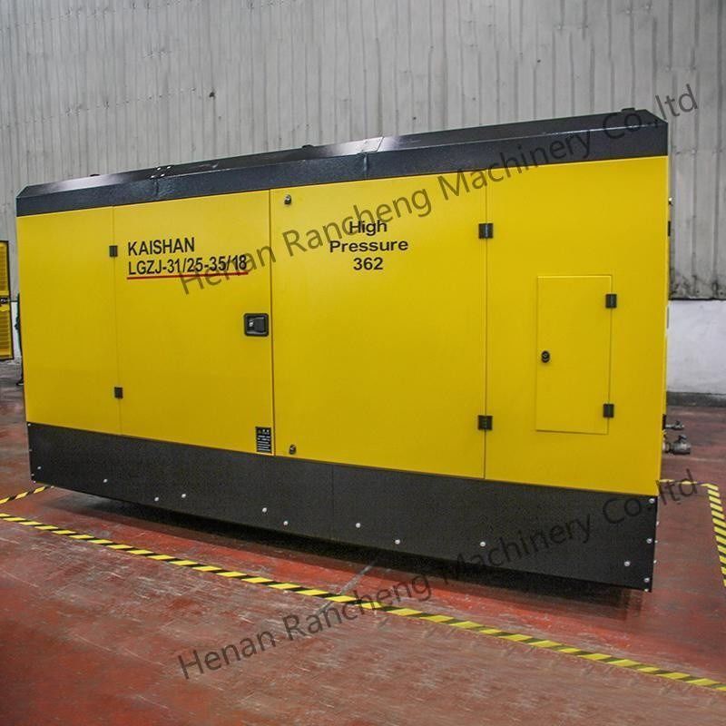 25bar 1107cfm Diesel vít máy nén không khí cho giếng nước với 400hp Yuchai