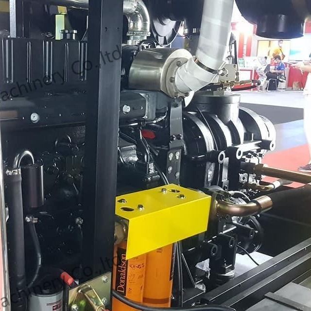 25bar 1107cfm Diesel vít máy nén không khí cho giếng nước với 400hp Yuchai