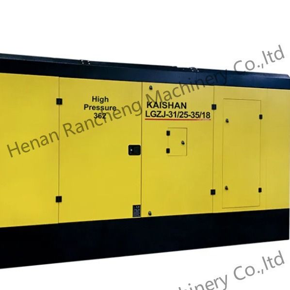 25bar 1107cfm Diesel vít máy nén không khí cho giếng nước với 400hp Yuchai
