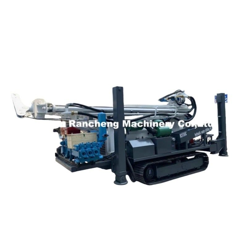 Độ sâu khoan 350m Máy khoan giếng nước với động cơ Yuchai 91KW