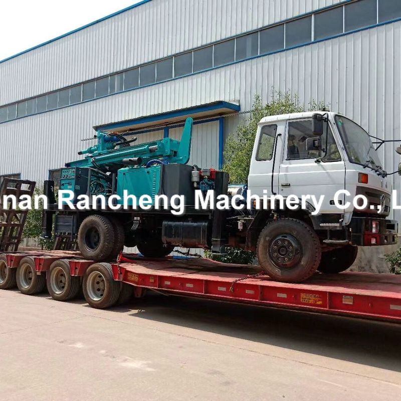 300 mét Độ sâu Khai thác khoan khoan thiết bị Máy giếng nước lỗ khoan gắn trên xe tải