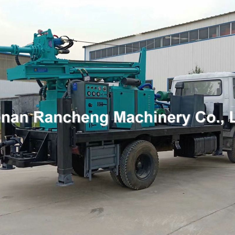 300 mét Độ sâu Khai thác khoan khoan thiết bị Máy giếng nước lỗ khoan gắn trên xe tải