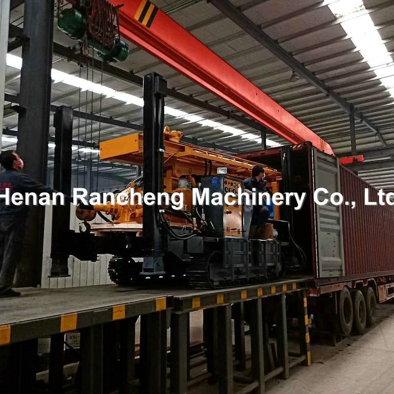 Máy khai thác lỗ hổng blast 800m Geotechnical Hydraulic Crawler Type