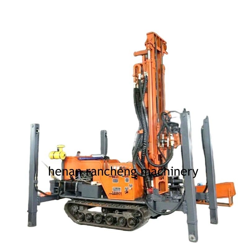 RCF800C Multi Functional Drilling Rig 800m Depth Hydraulic Borehole Rig Với động cơ Cummins 154KW