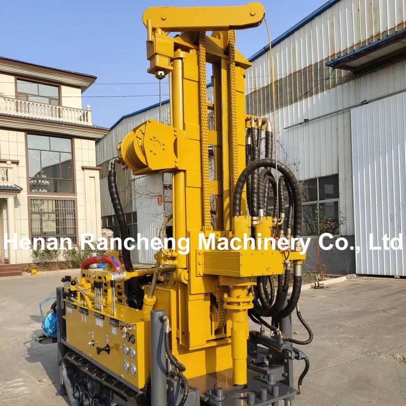 150m Deep Compact Portable Crawler Drilling Rig cho các dự án khoan nước
