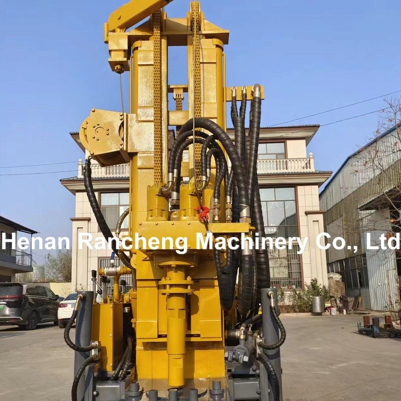 150m Deep Compact Portable Crawler Drilling Rig cho các dự án khoan nước