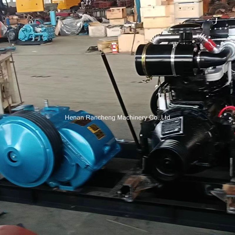 Bơm pít-ton ba xi-lanh ngang với hai vai trò Penthouse Detroit BW850 Bơm bùn với dòng chảy 850L / phút