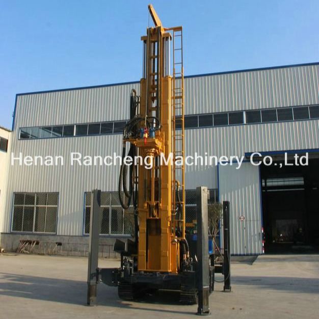Động cơ diesel đa chức năng khoan giếng nước Rig Crawler gắn máy với động cơ Yuchai 118KW