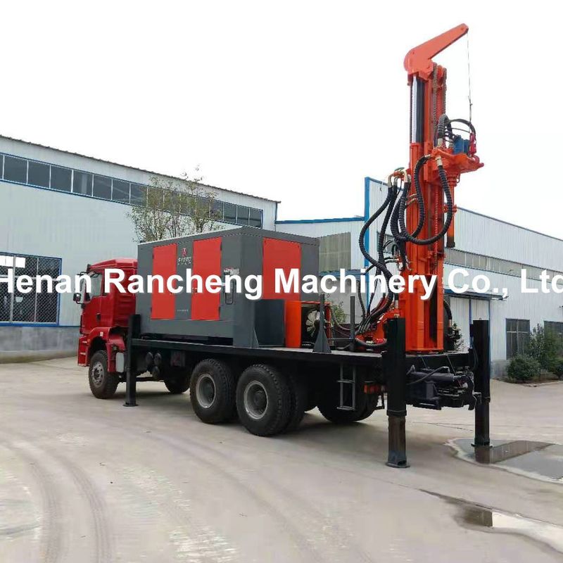 200m Truck gắn nước giếng khoan giếng khoan máy khoan thiết bị máy khoan máy khoan di động