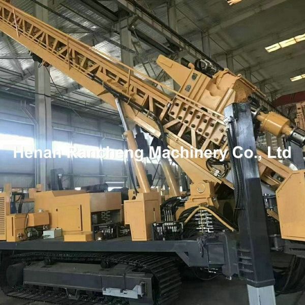 RCF700C Máy khoan đa chức năng 700 Meter Crawler gắn máy khoan giếng nước di động