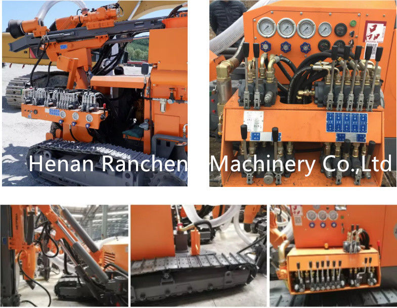 RCZ412B-1 DTH Bàn khoan bề mặt tách biệt với 58KW sức mạnh 20m độ sâu trong kho