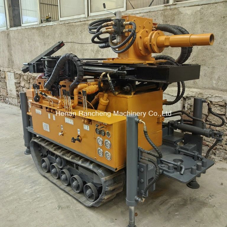 800m 154KW Cu-mmins thủy lực Crawler máy khoan lỗ mỏ cho khoan đá