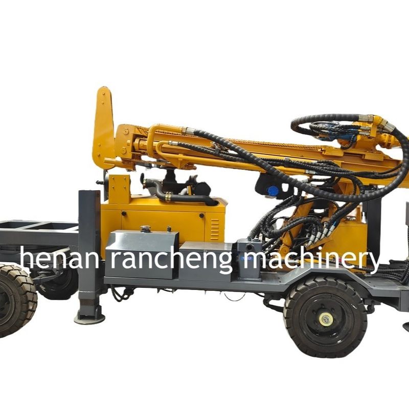 Máy khoan lỗ RCF220W di động với lực nâng máy kéo 1.4T