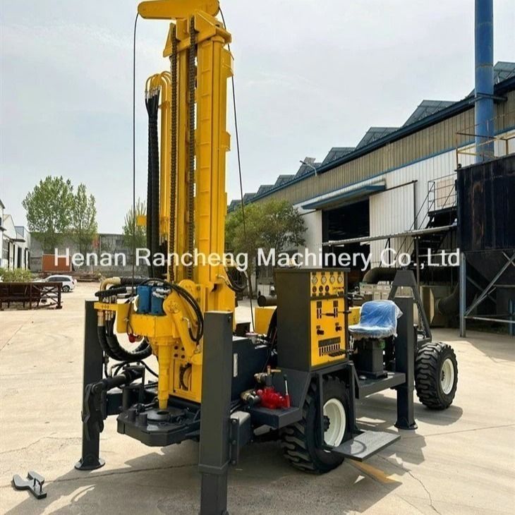 Máy khoan lỗ RCF220W di động với lực nâng máy kéo 1.4T