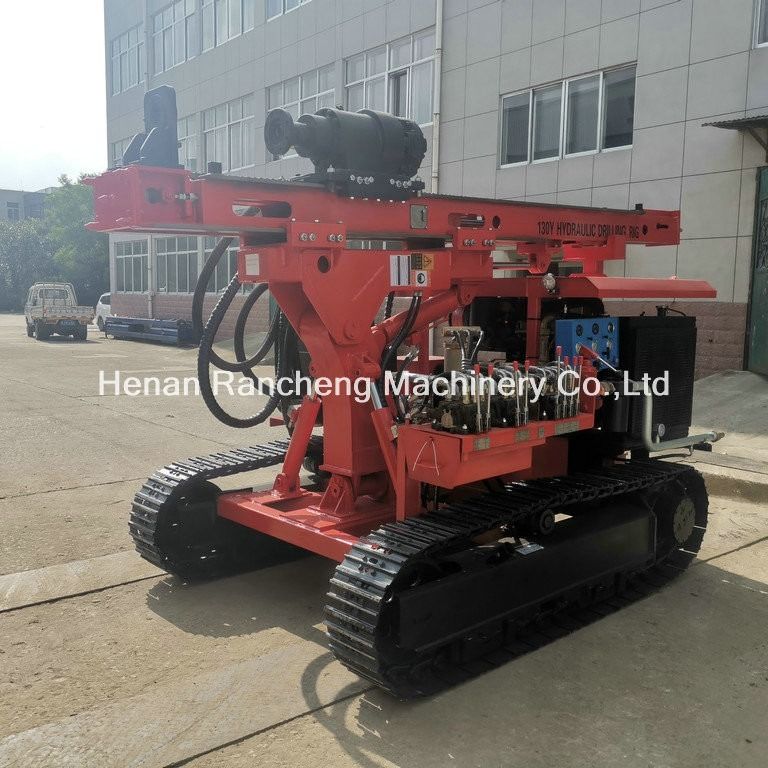RC130Y Solar Pile Driver là một máy khoan lỗ xuống và đường kính khoan là 400mm