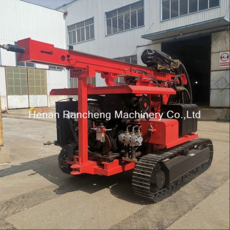 RC130Y Solar Pile Driver là một máy khoan lỗ xuống và đường kính khoan là 400mm