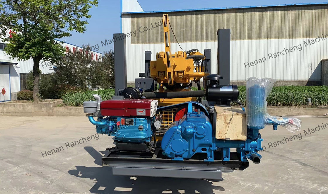 Giàn khoan giếng nước 280m với Mô-men xoắn cực đại 7000-9000Nm - Nguồn thủy lực diesel