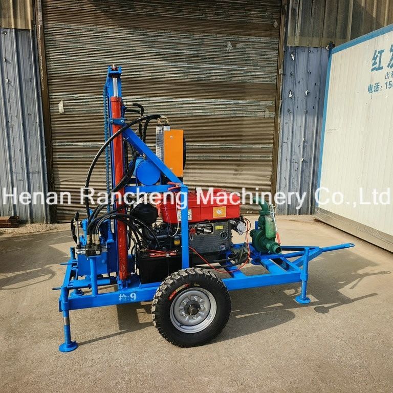 Đơn vị khoan nước thủy lực mô-men xoắn lớn với khả năng kép 150m Độ sâu & 1.5t xử lý tải trọng