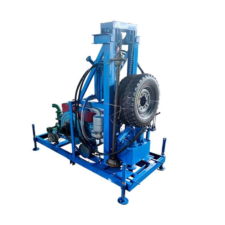 Đơn vị khoan nước thủy lực mô-men xoắn lớn với khả năng kép 150m Độ sâu & 1.5t xử lý tải trọng