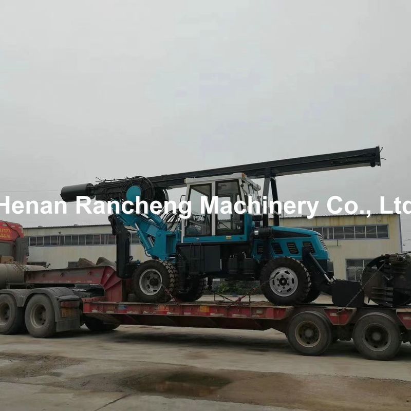 Loại bánh xe Đường vuông Rod quay khoan khoan ốc trình điều khiển ốc máy ốc Đường đất Vít hàng rào Thiết bị thủy lực
