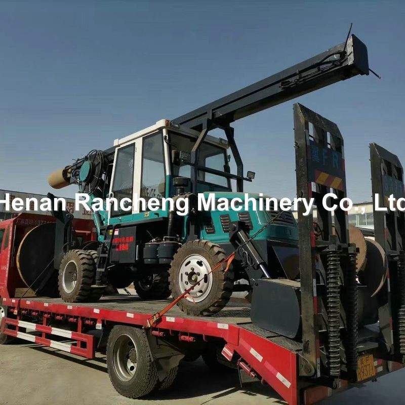 Loại bánh xe Đường vuông Rod quay khoan khoan ốc trình điều khiển ốc máy ốc Đường đất Vít hàng rào Thiết bị thủy lực