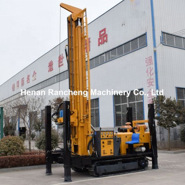 Máy khoan giếng nước sâu 600m động cơ diesel RCF600C DTH Mining Crawler Mounted Machine