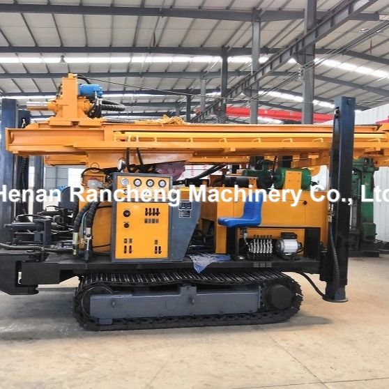 Máy khoan giếng nước sâu 600m động cơ diesel RCF600C DTH Mining Crawler Mounted Machine