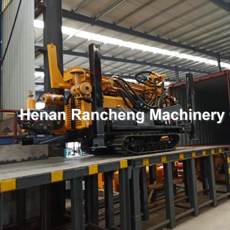 260m Deep Crawler gắn máy khoan giếng nước thủy lực RCF260C Máy khoan giếng nước