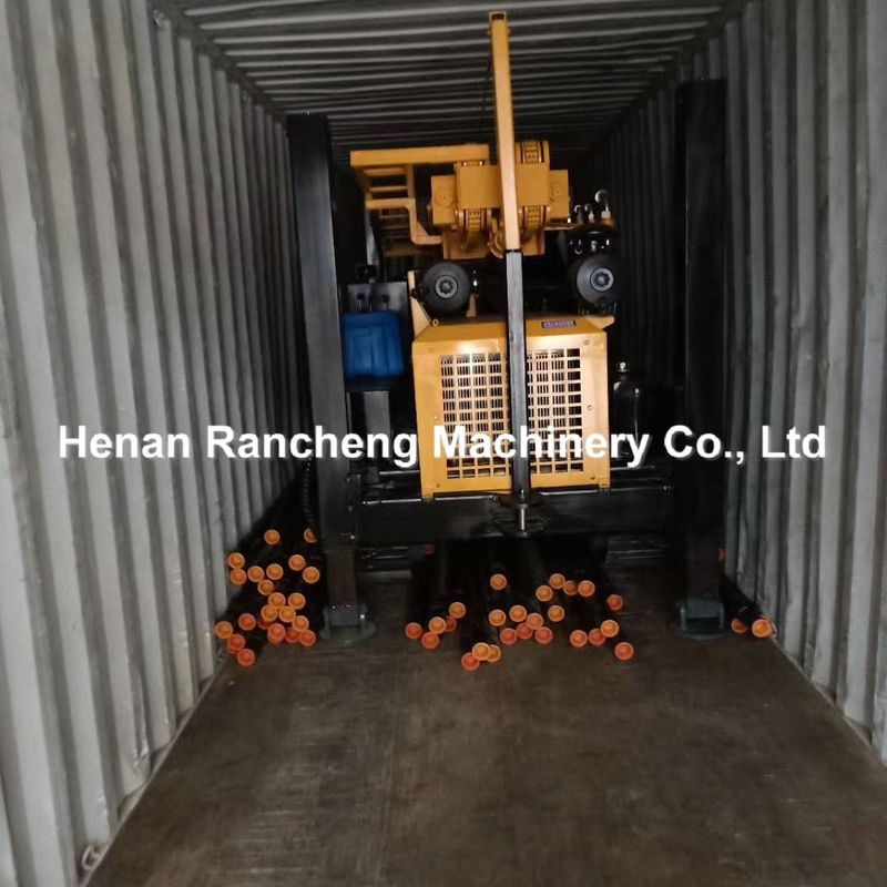 260m Deep Crawler gắn máy khoan giếng nước thủy lực RCF260C Máy khoan giếng nước